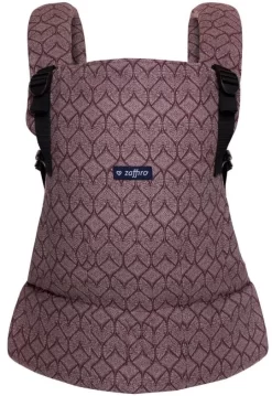 Zaffiro Ergo Geo Burgund Ergonomische Draagzak 8326