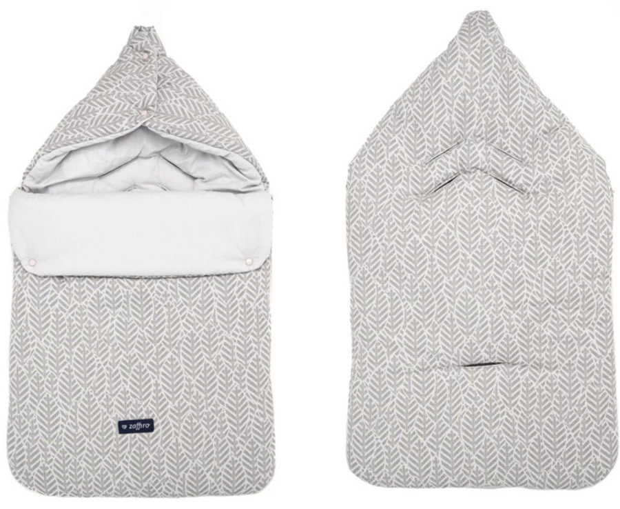 Zaffiro Grey Leaves Basic 5-in-1 Voetenzak 7572 - Afbeelding 3