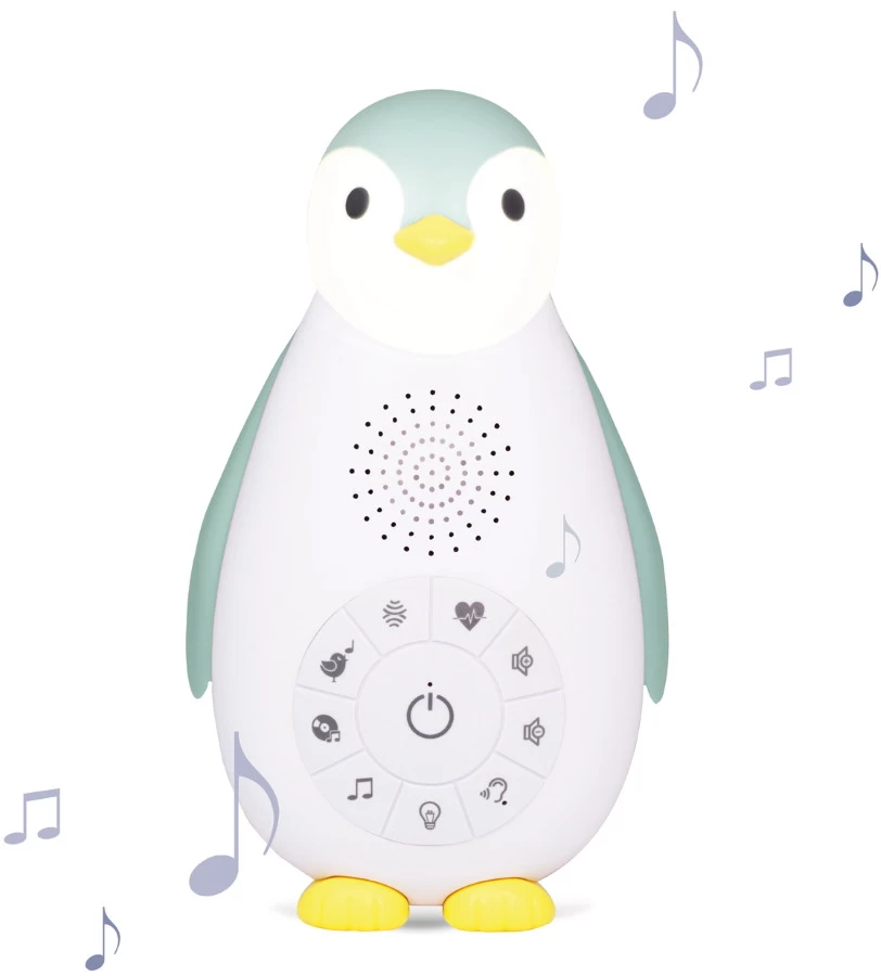 Zazu Zoe De Pinguin Blauw 3 In 1 Muziekdoosje ZA-ZOE-02 - Afbeelding 4